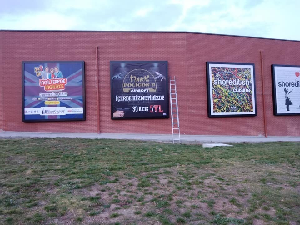 ışıklı germe vinil